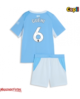 Manchester City Marc Guehi #6 Echipament de Fotbal Replică 2026-27 Copii Acasa (+ Șorturi)